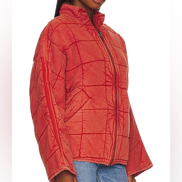 - Free People Dolman Quilted Knit Jacket - Insulated NWT - Picture 8 of 10